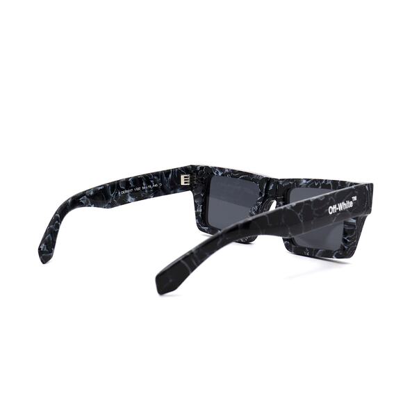 OFF-WHITE 0ER1017 BLACK MARBLE DARK GREY WOMEN\'S AUTHENTIC SUNGLASSES main image 5